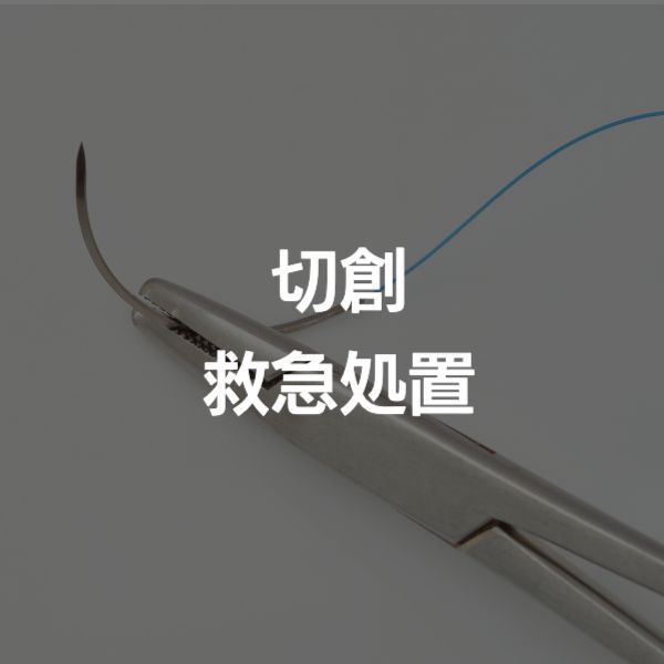 大阪市　救急処置　切り傷